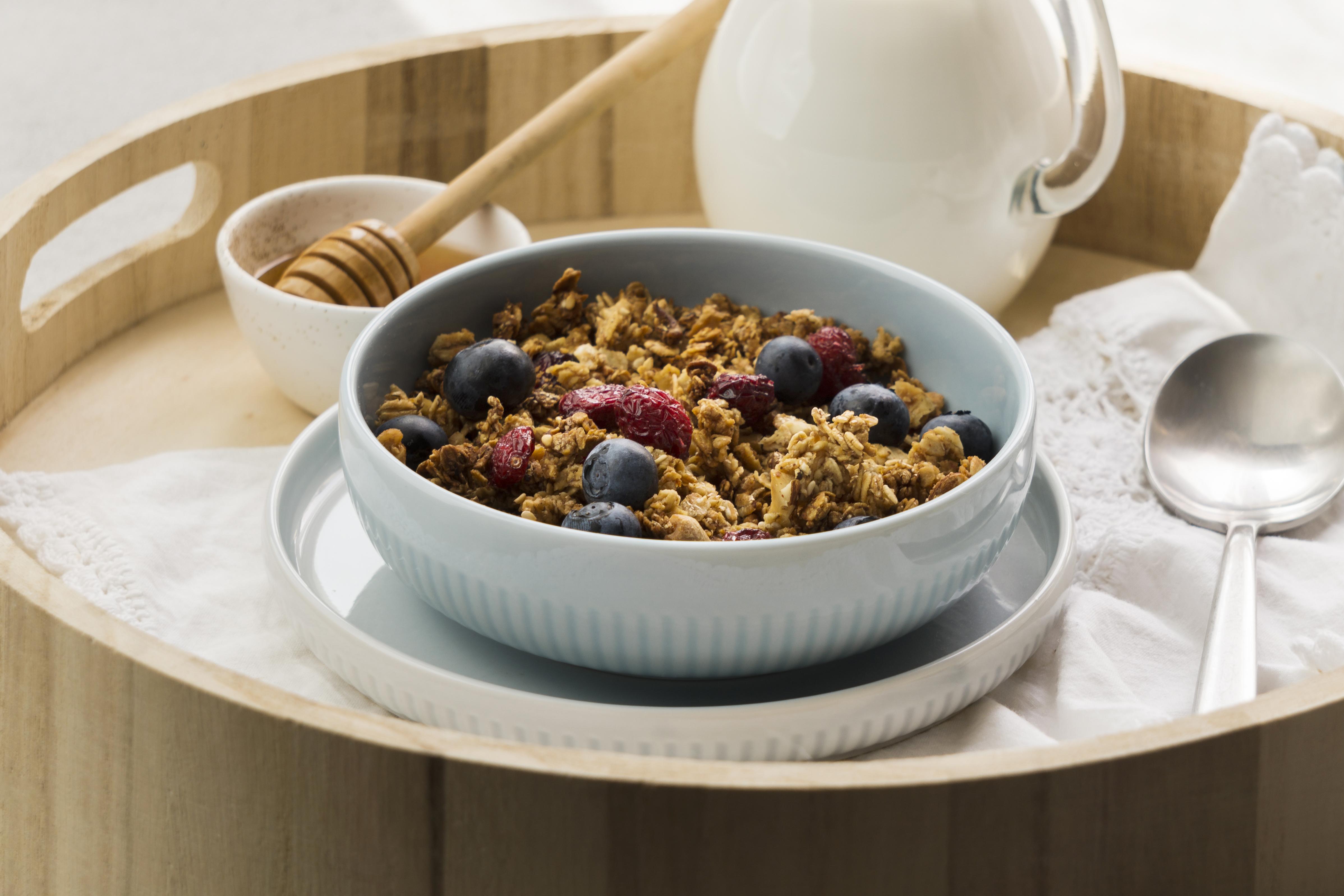 Crunchy Kaffee Granola – für Joghurt, Smoothie Bowl und für zwischendurch