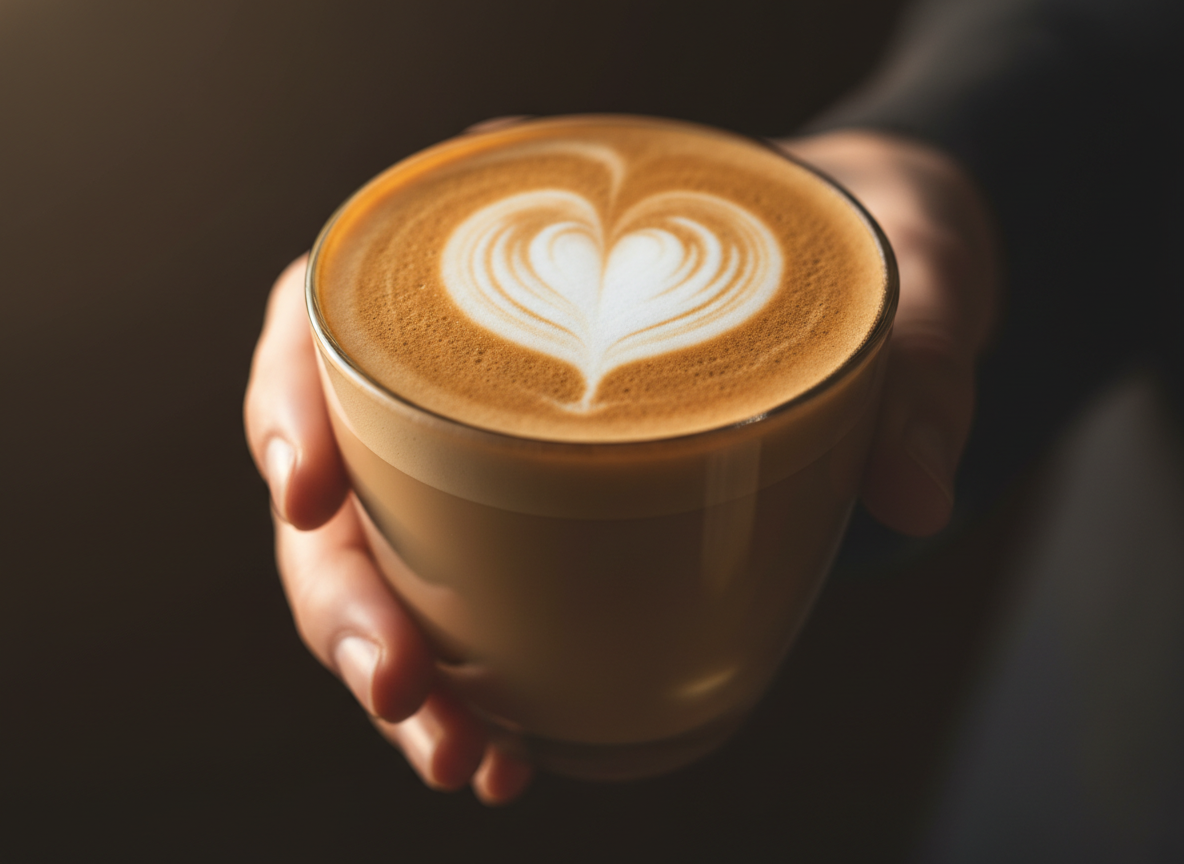 Zubereitung eines perfekten Cappuccino - MY COFFEE CUP - MyCoffeeCup.de
