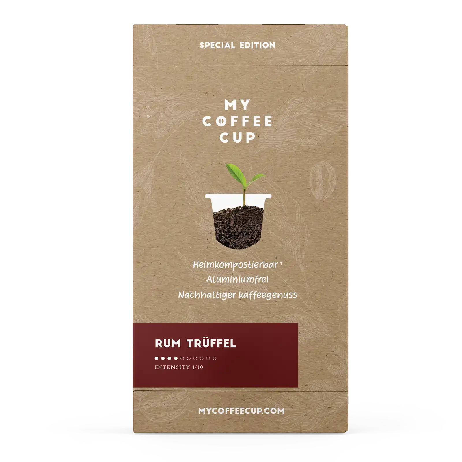 Rum Trüffel-Aroma | Nespresso®³ Kompatibel Kompostierbare Kaffeekapseln Rum Trüffel-Aroma | Nespresso®³ Kompatibel Kompostierbare Kaffeekapseln