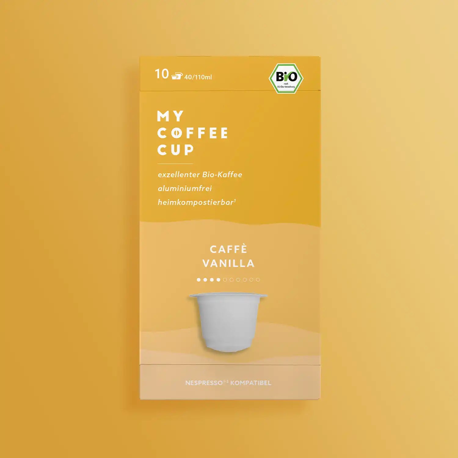Nespresso kompatible Kapseln - caffé vanilla - MyCoffeeCup.de