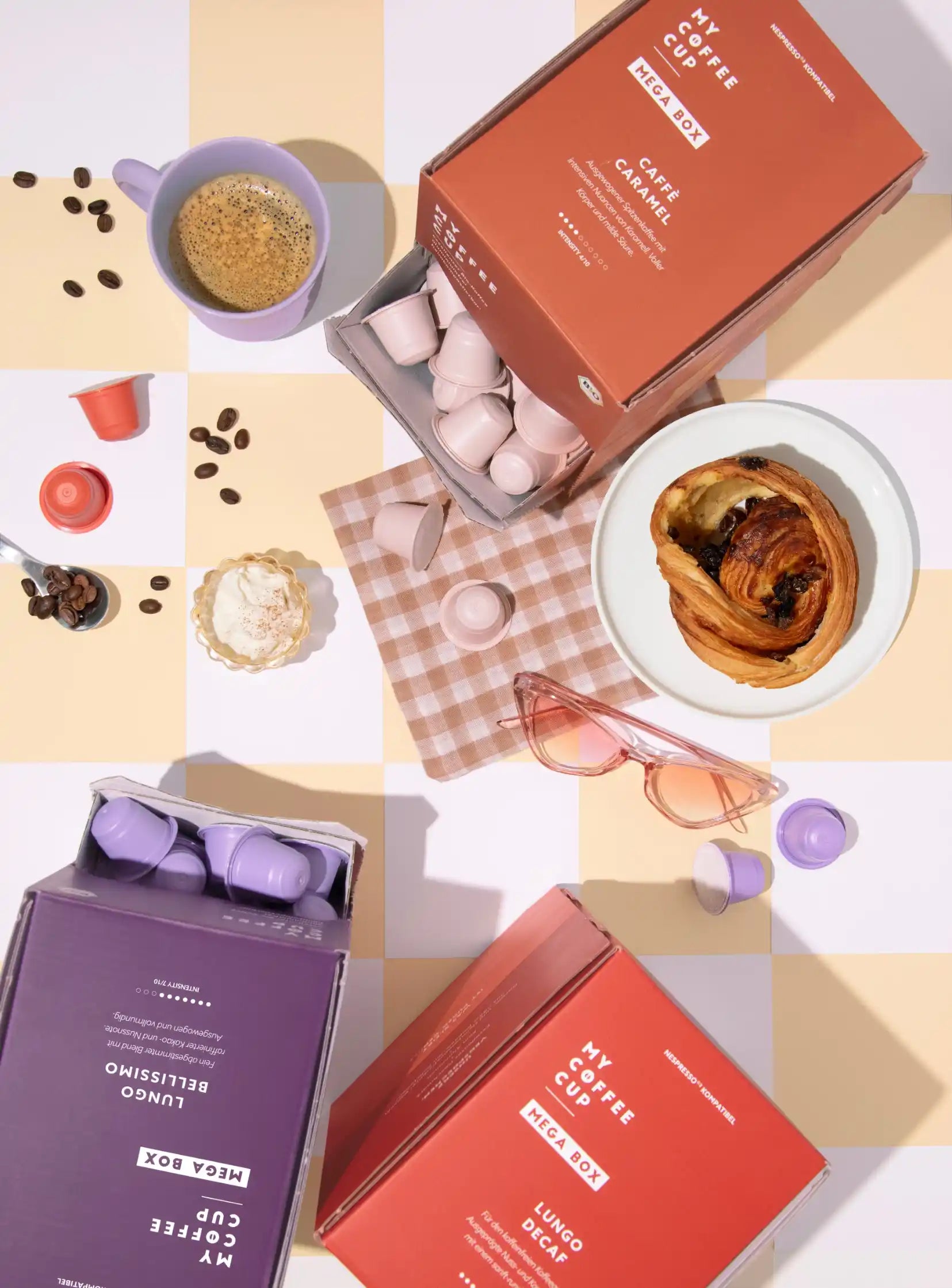 Nespresso kompatible Kapseln - coffee bundle- MyCoffeeCup.de