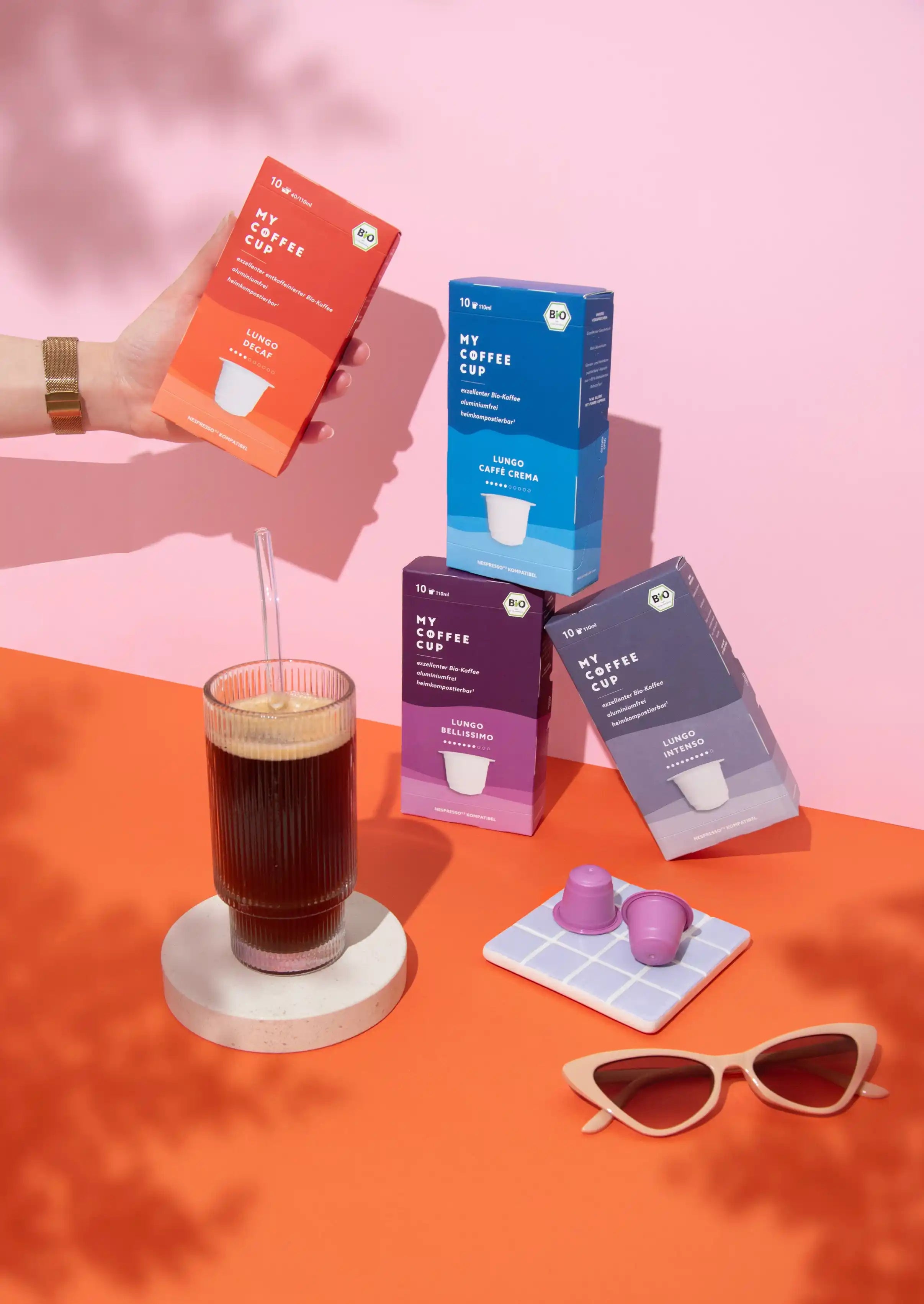 Nespresso kompatible Kapseln - coffee bundle - MyCoffeeCup.de