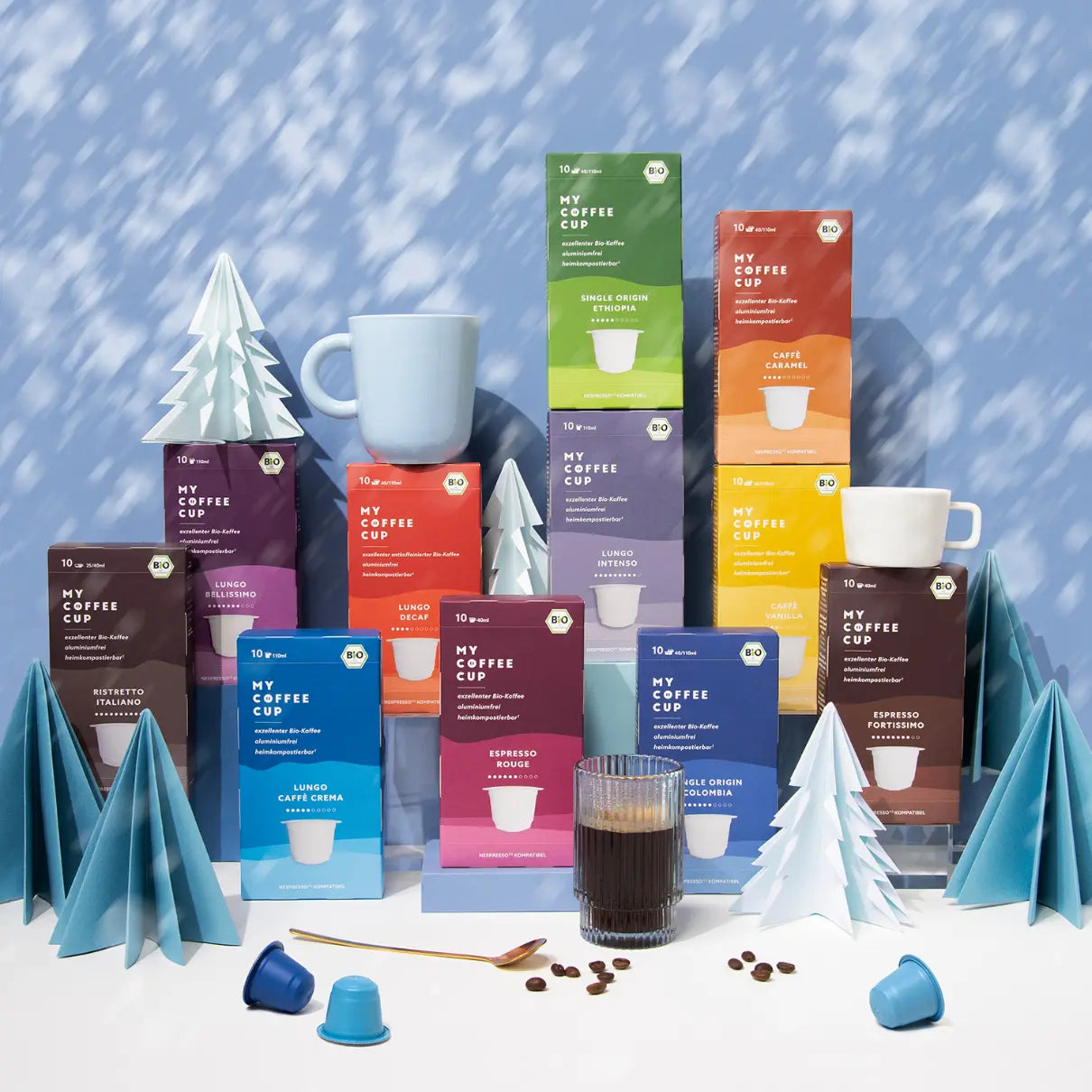 Nespresso kompatible Kapseln -  coffee bundle - MyCoffeeCup.de