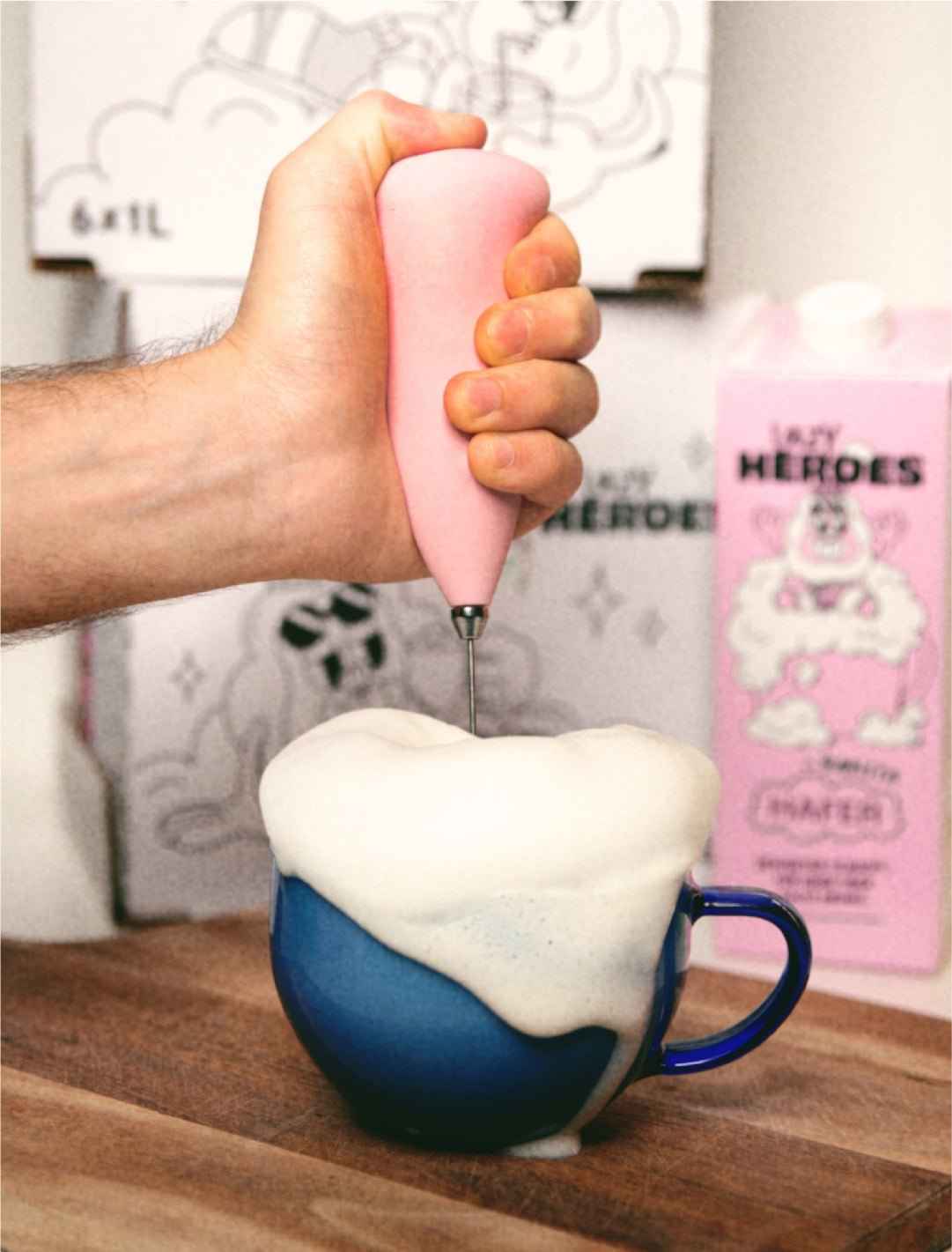 Lazy Heroes - Hafer Barista