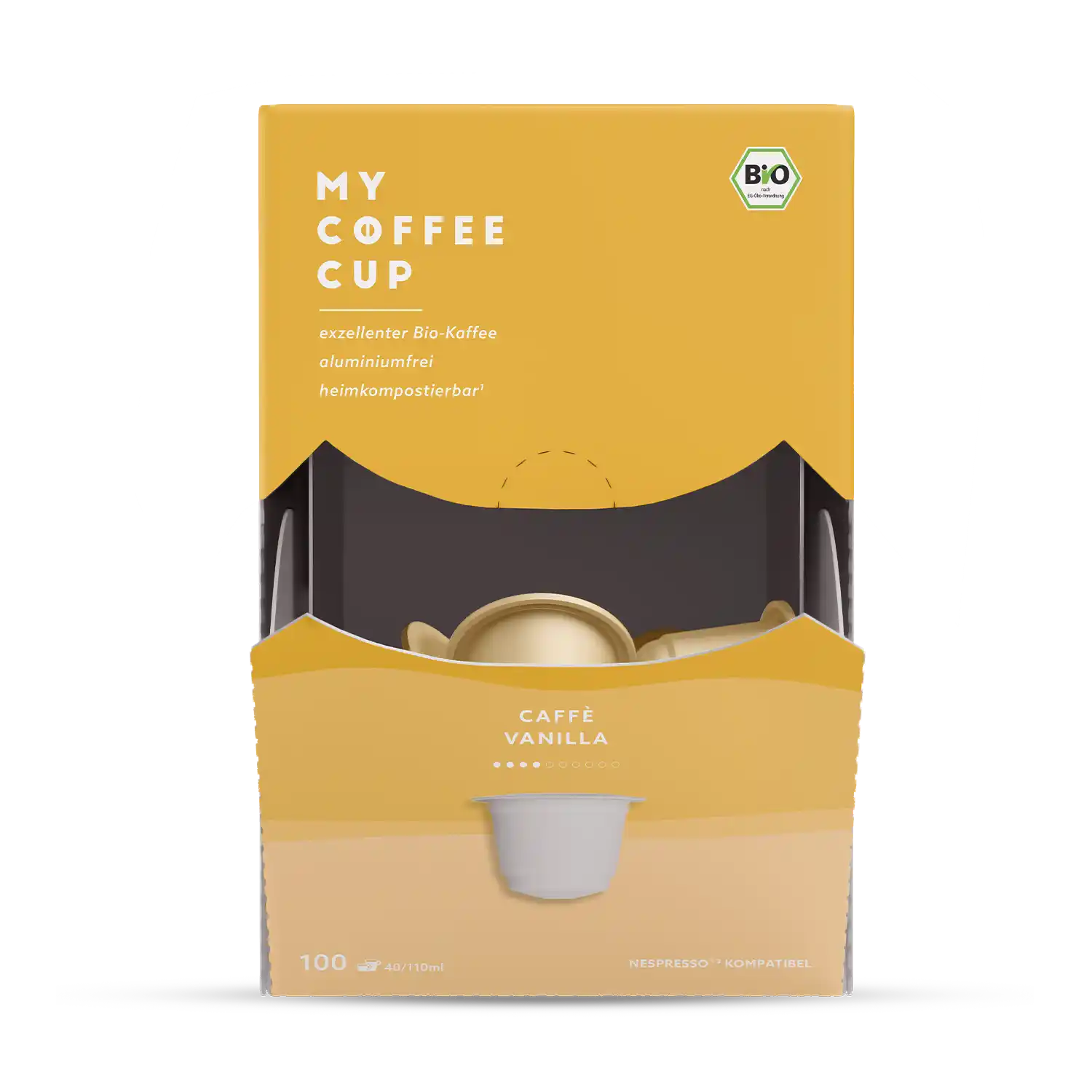 Nespresso kompatible Kapseln - caffé vanilla - MyCoffeeCup.de