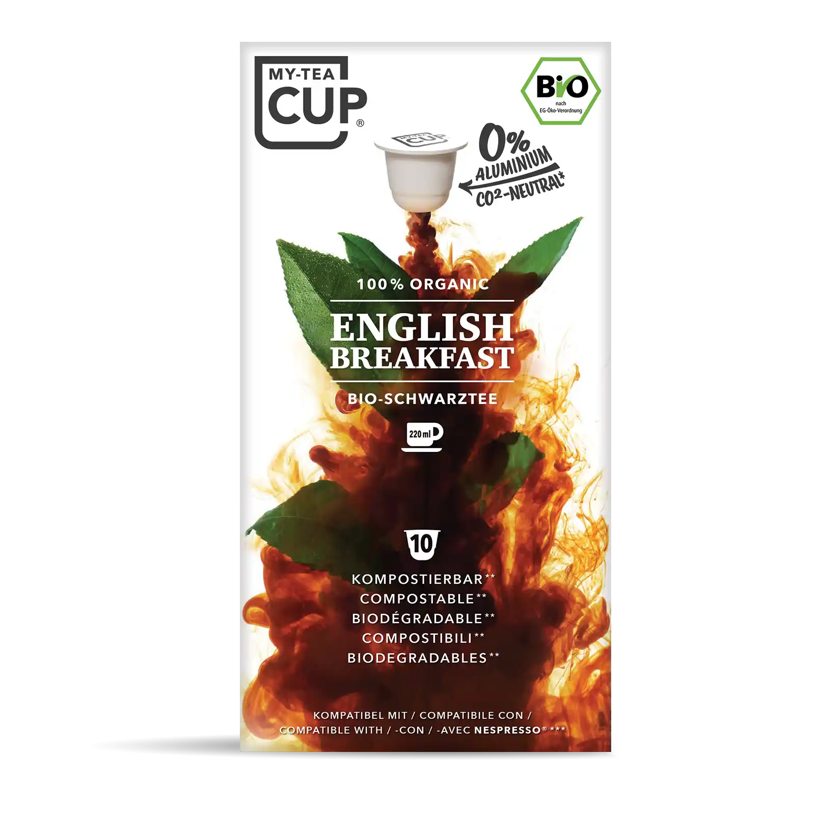 Nespresso kompatible Kapseln - english breakfast tea - MyCoffeeCup.de