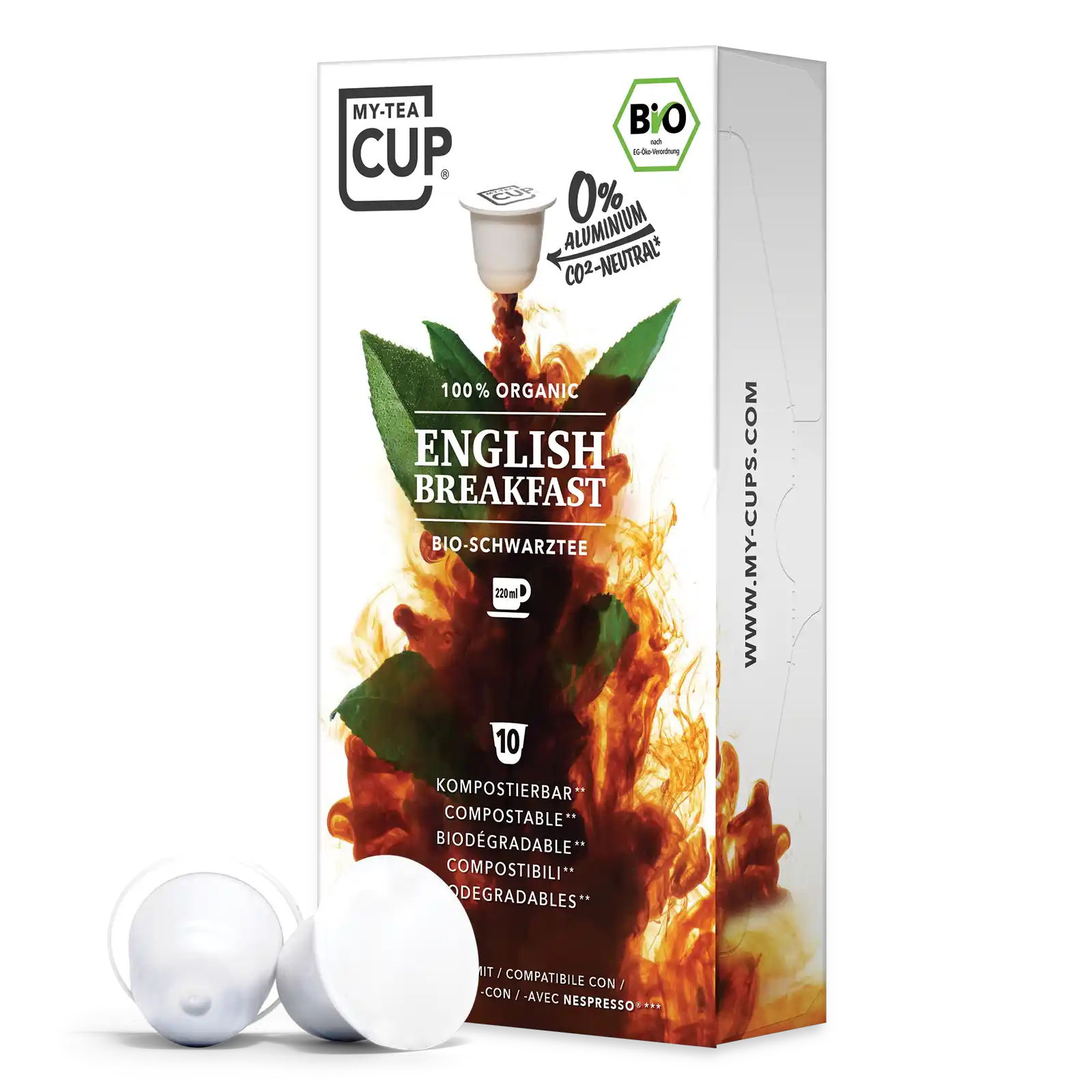 Nespresso kompatible Kapseln - english breakfast tea - MyCoffeeCup.de