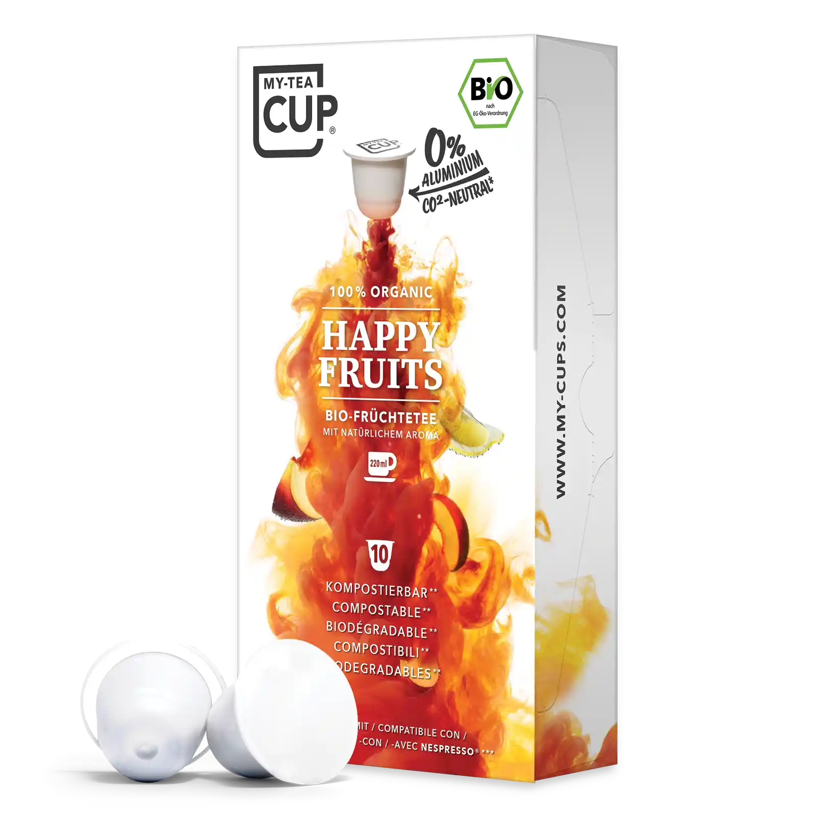 Nespresso kompatible Kapseln - happy fruits - MyCoffeeCup.de