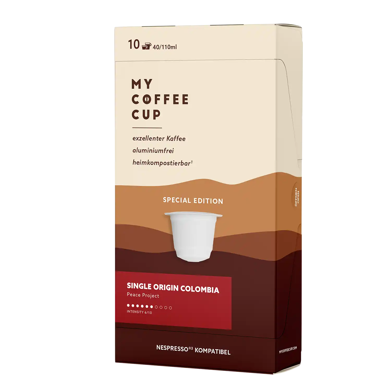 Nespresso kompatible Kapseln - single origin colombia - MyCoffeeCup.de
