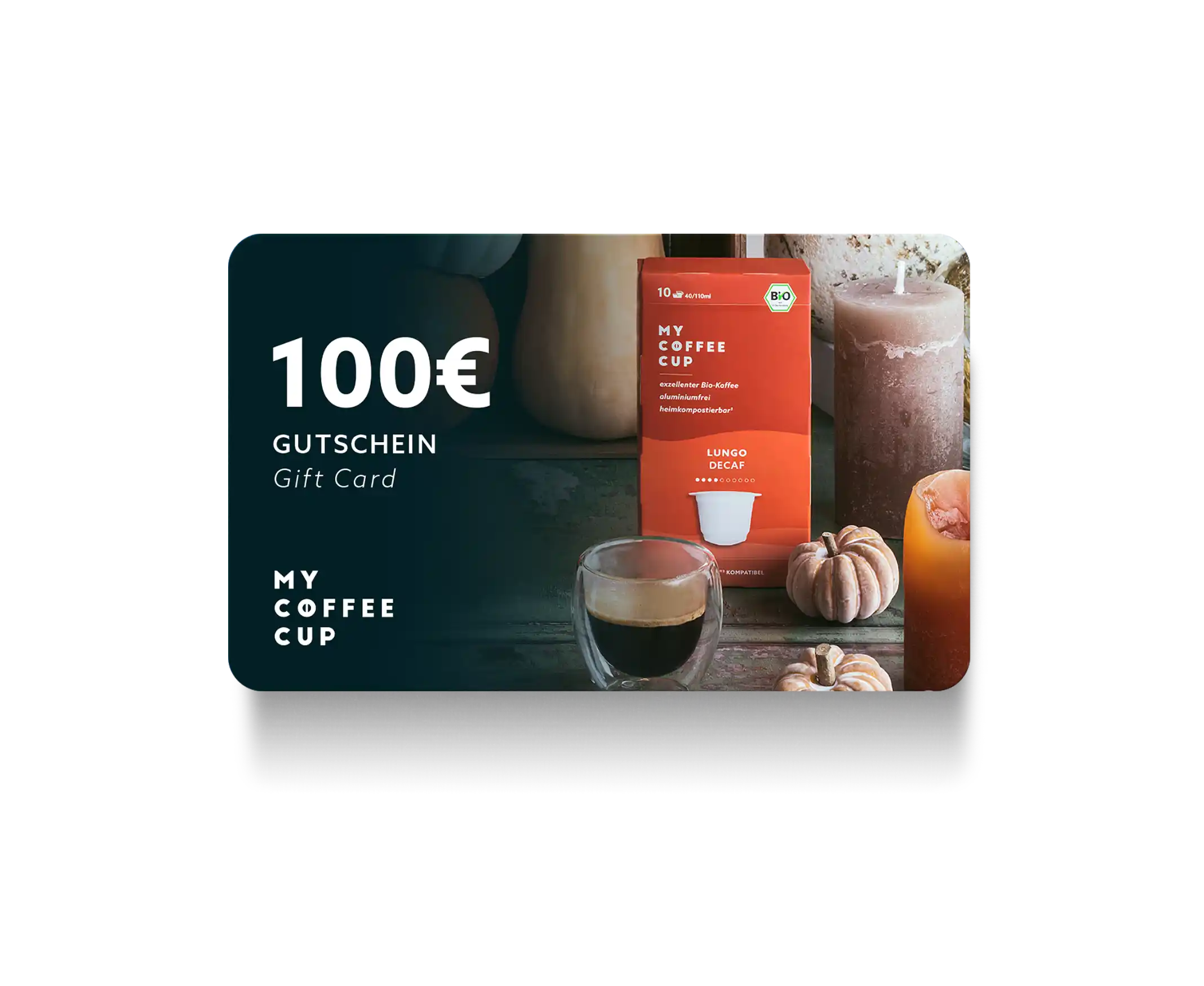 Nespresso kompatible Kapseln -  MyCoffeeCup gift card