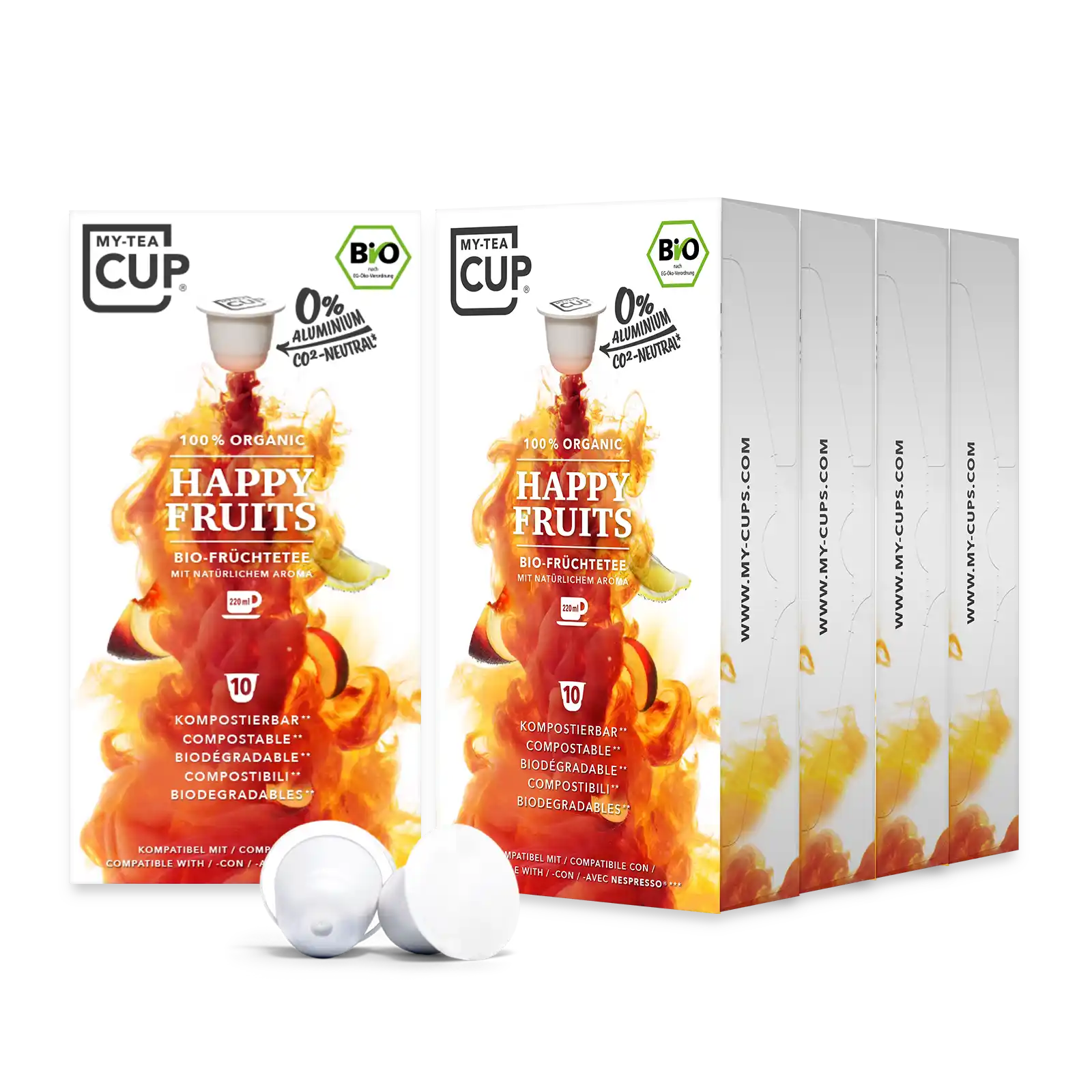 Nespresso kompatible Kapseln - happy fruits - MyCoffeeCup.de